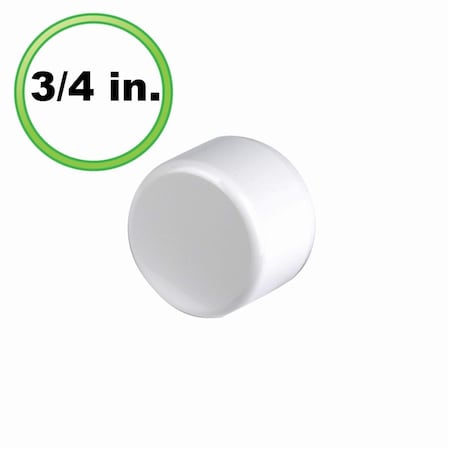 Cool Kitchen 0.75 in. Flat Top Cap - Furniture Grade CO3376720